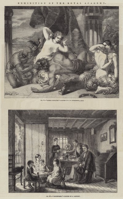 Exhibition of the Royal Academy by Frederick Richard Pickersgill
